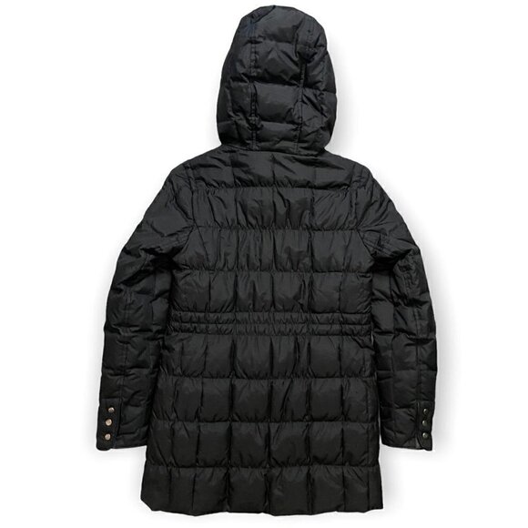 Eddie Bauer Down Fill Faux Fur Winter Puffer Parka Coat - Womens XS - Picture 4 of 5